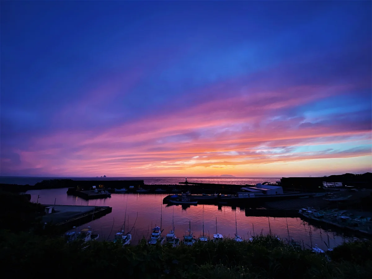 投稿写真：５月最後の日曜日の夕陽