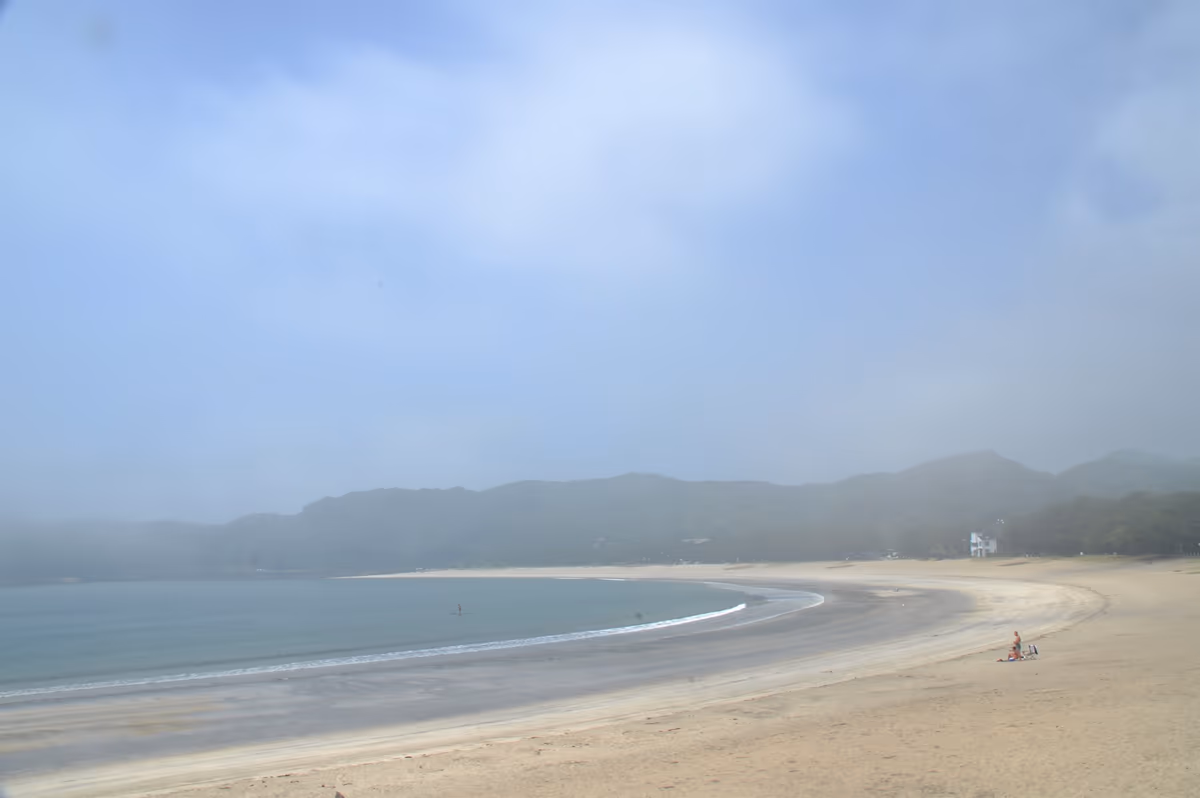 投稿写真：砂塵舞う弓ヶ浜
