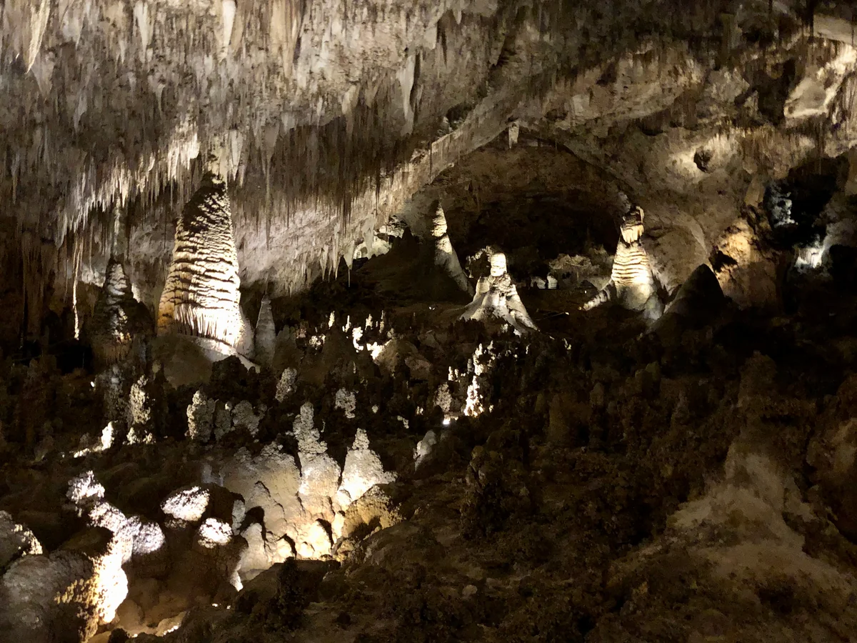 投稿写真：カールズバッド洞窟の異世界