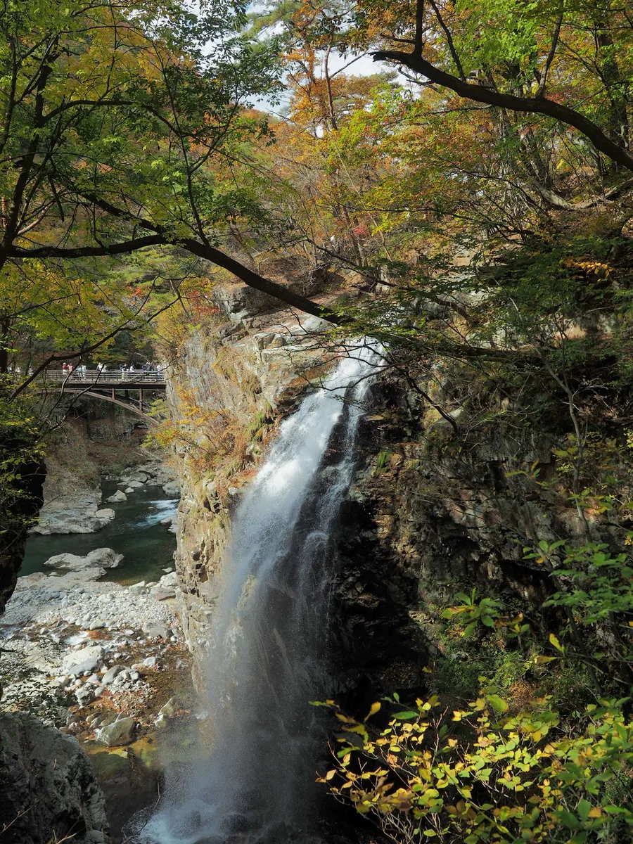 投稿写真：龍王峡　虹見の滝（秋）