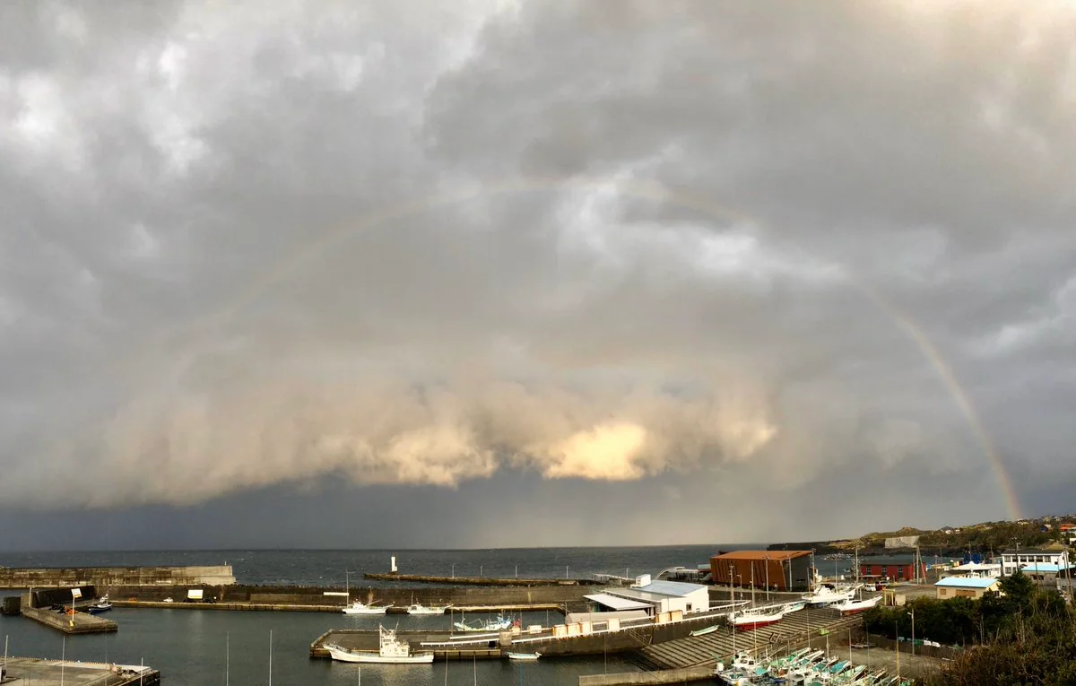 投稿写真：歪な虹