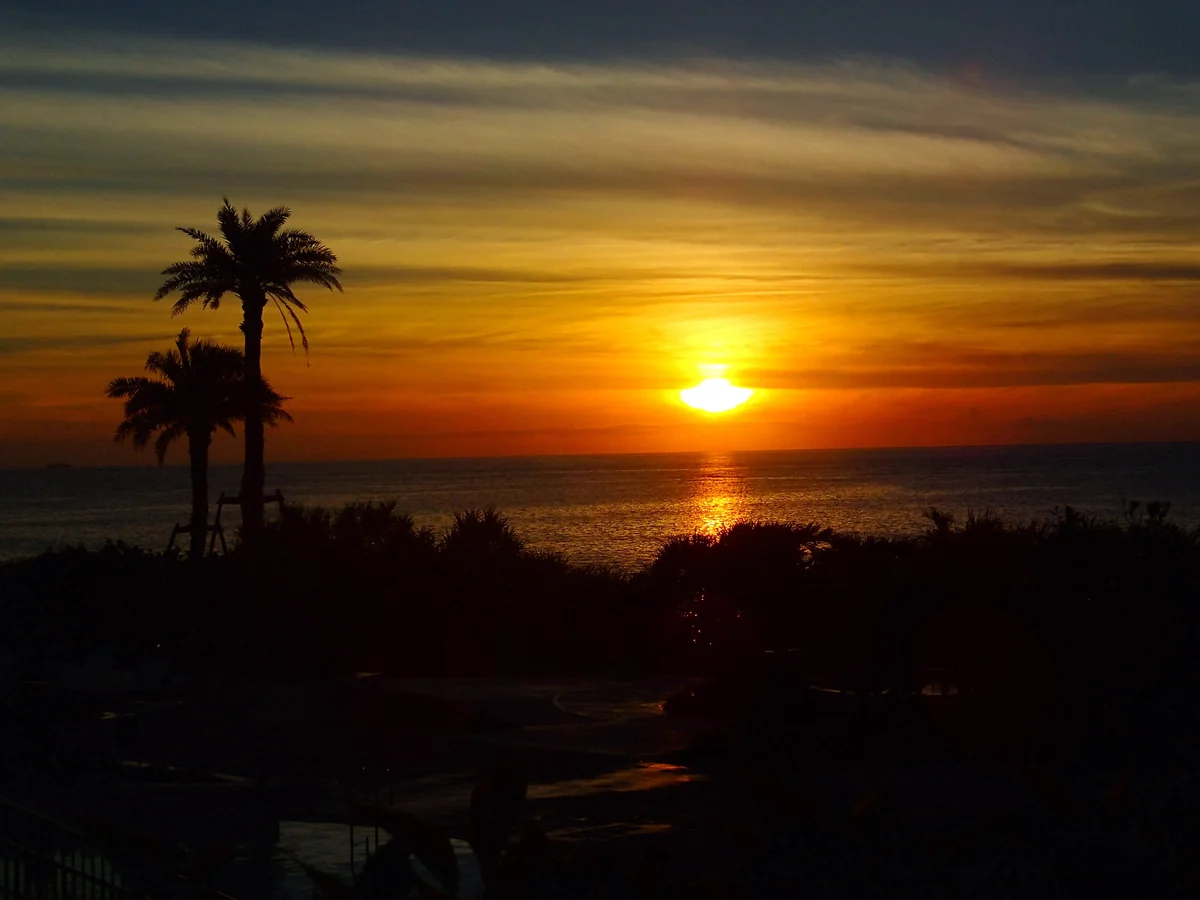 投稿写真：タイガービーチの夕焼け