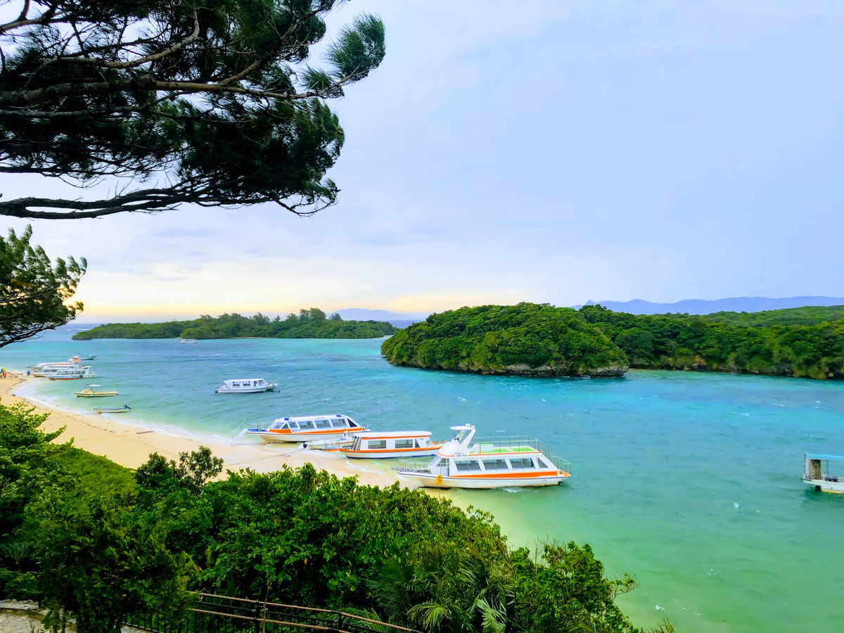 投稿写真：嵐の中の川平湾
