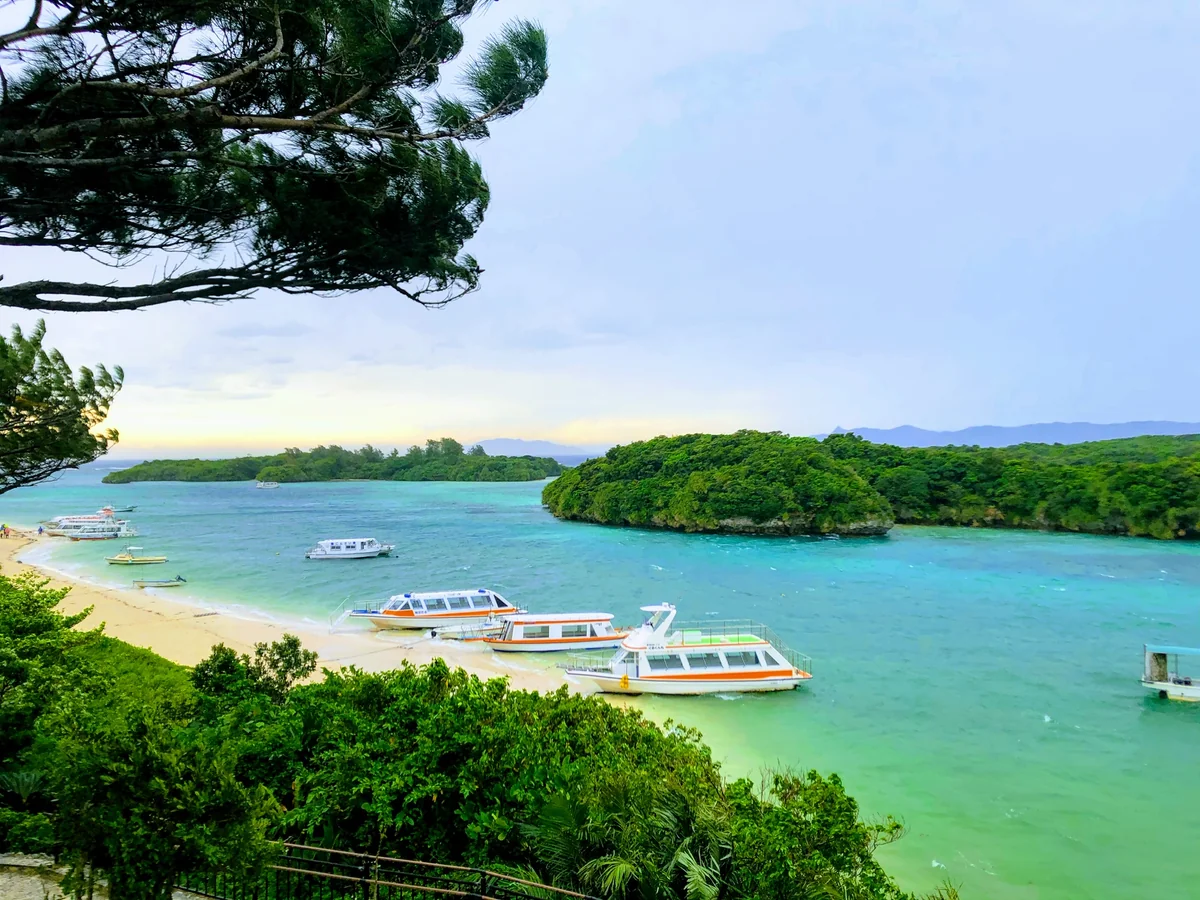 投稿写真：嵐の中の川平湾