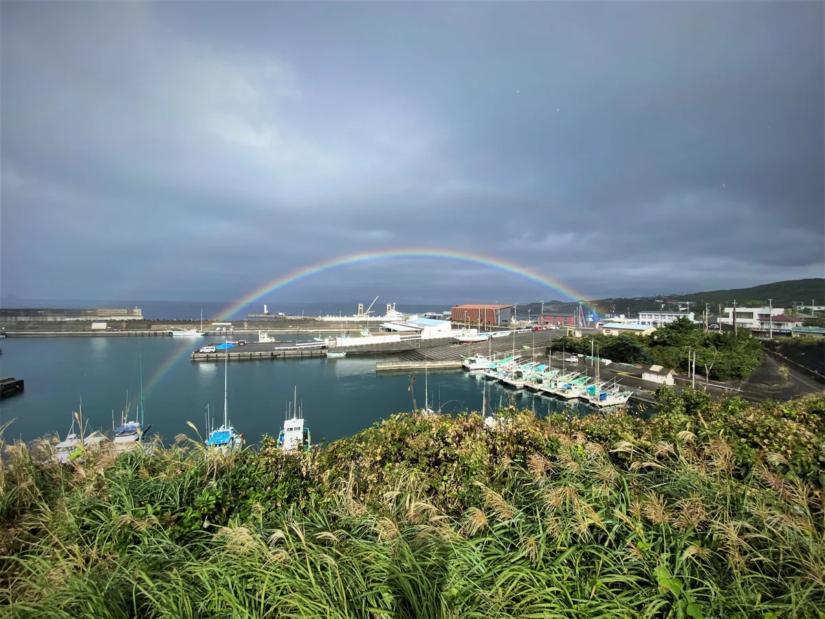 投稿写真：朝の虹