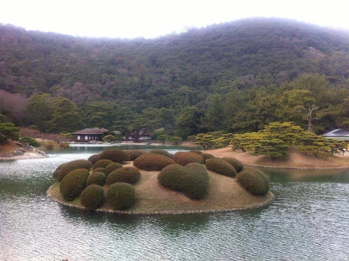 投稿写真：栗林公園のハート