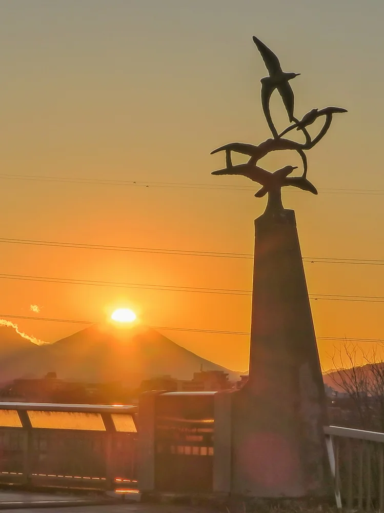 投稿写真：ダイヤモンド富士