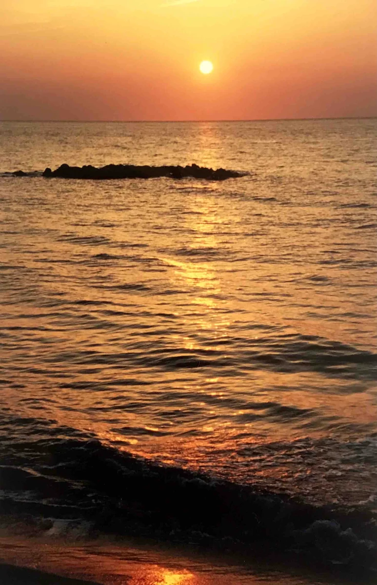 投稿写真：日本海の落日