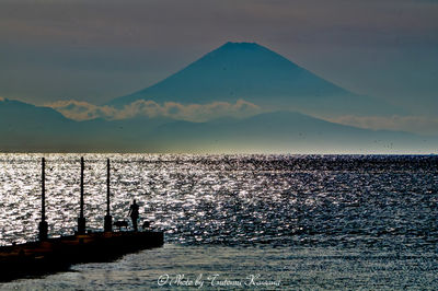 投稿：夏富士を眺める姿遥かに想う