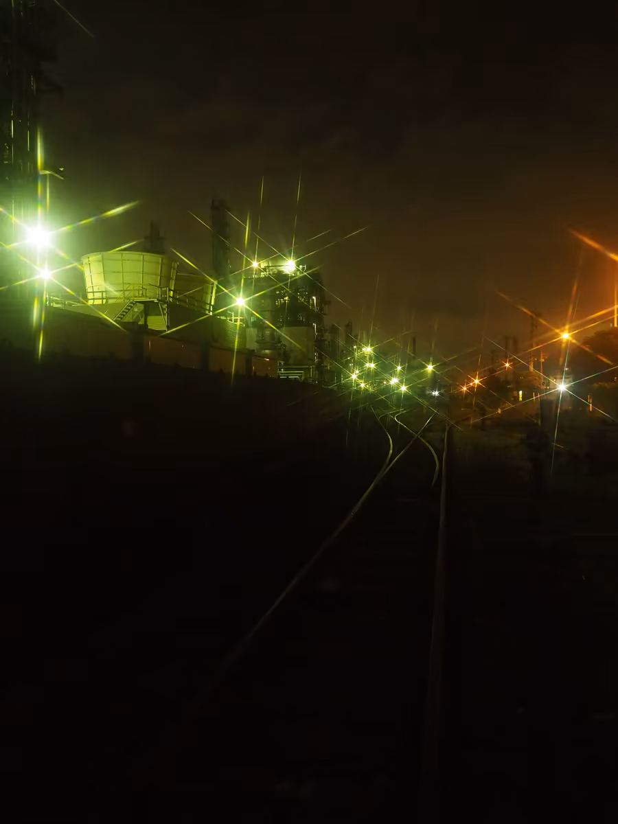 投稿写真：工場夜景