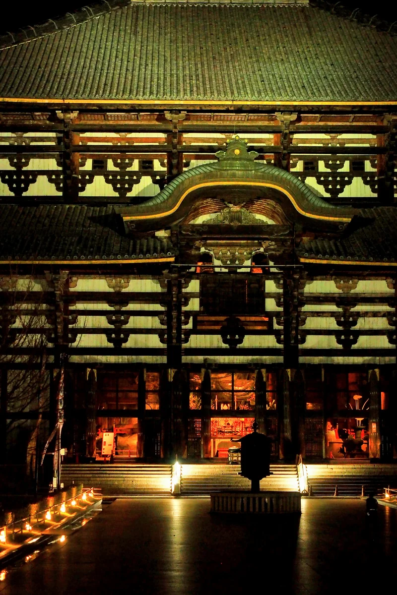 投稿写真：東大寺大仏殿　夜景