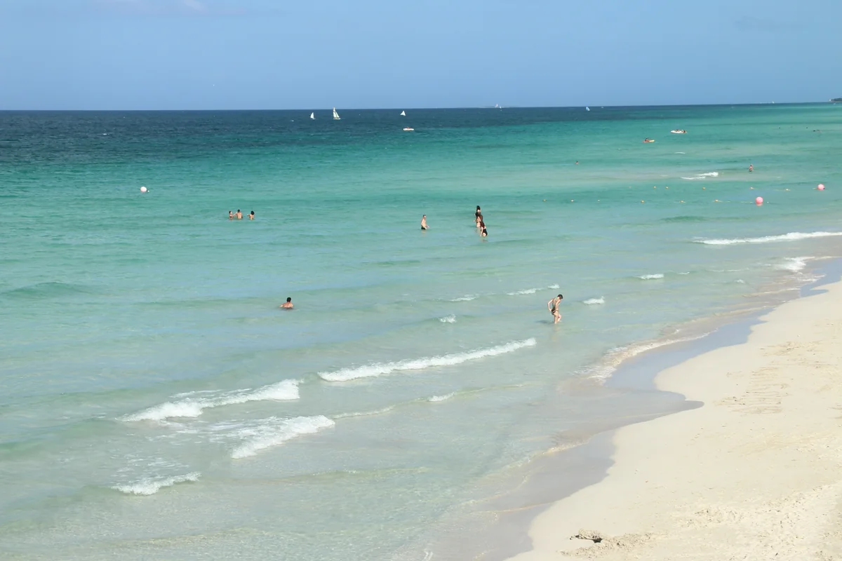 投稿写真：キューバ　バラデロの海