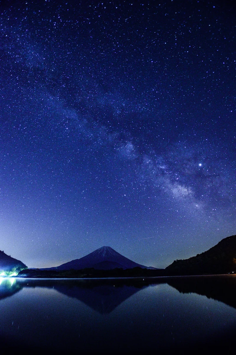 投稿写真：精進湖の天の川