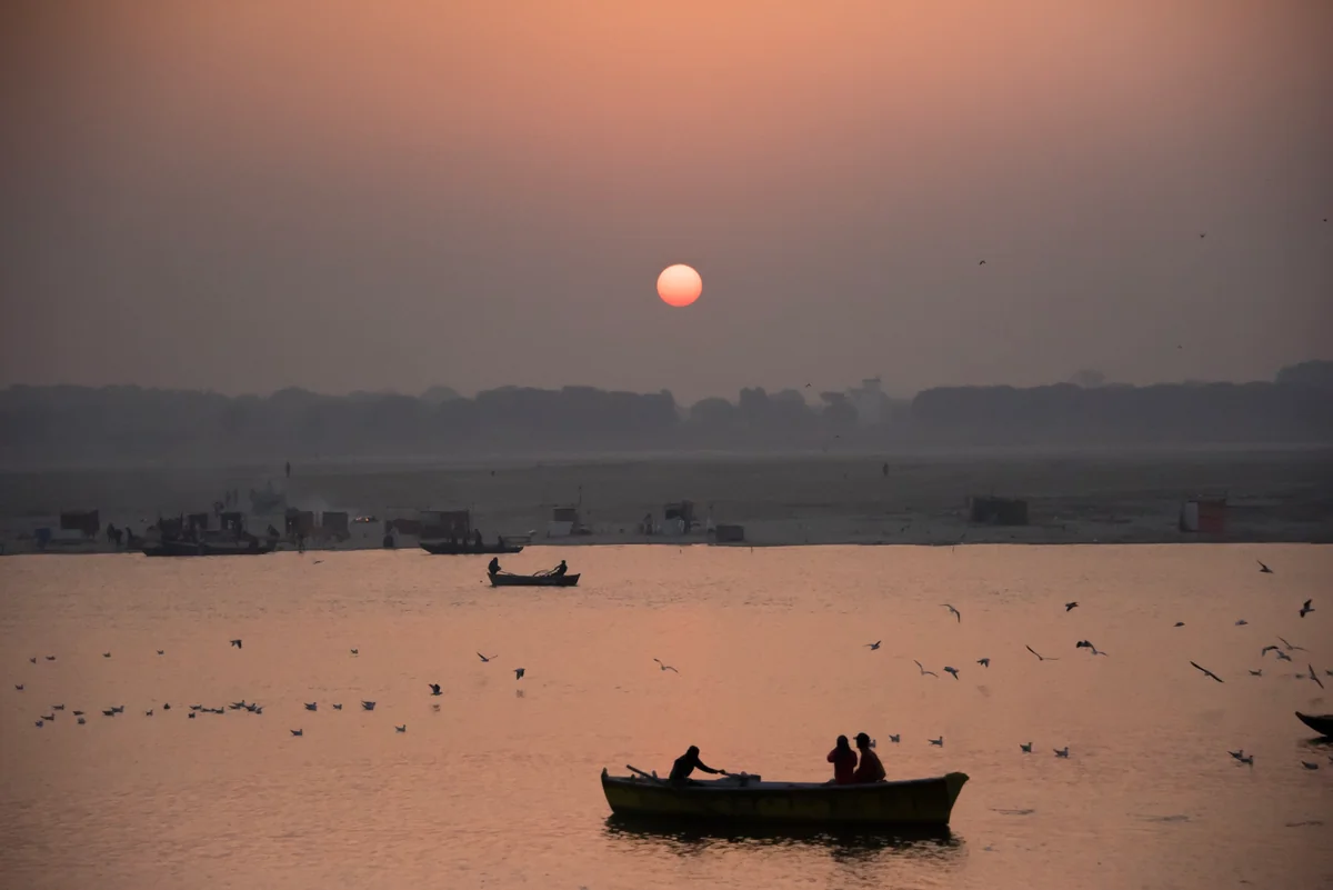 投稿写真：早朝のガンジス川