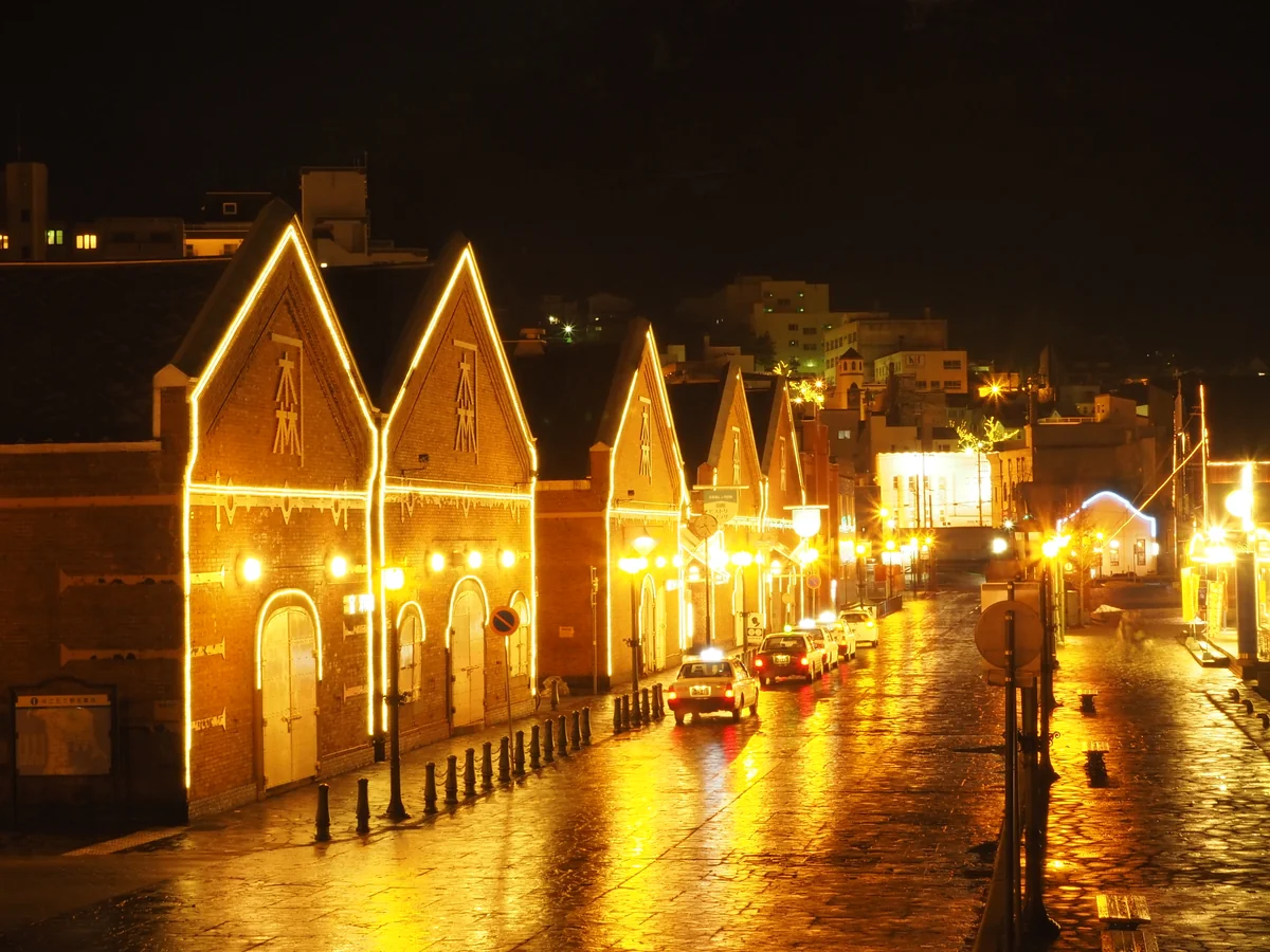 投稿写真：雨の金森倉庫群