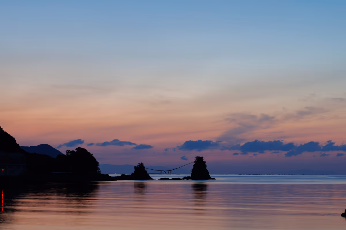 投稿写真：夜明け前のマジックアワー
