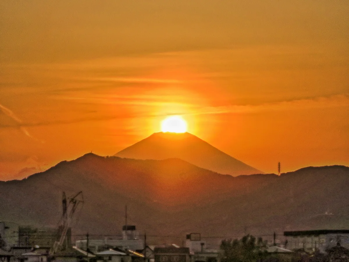 投稿写真：ダイヤモンド富士