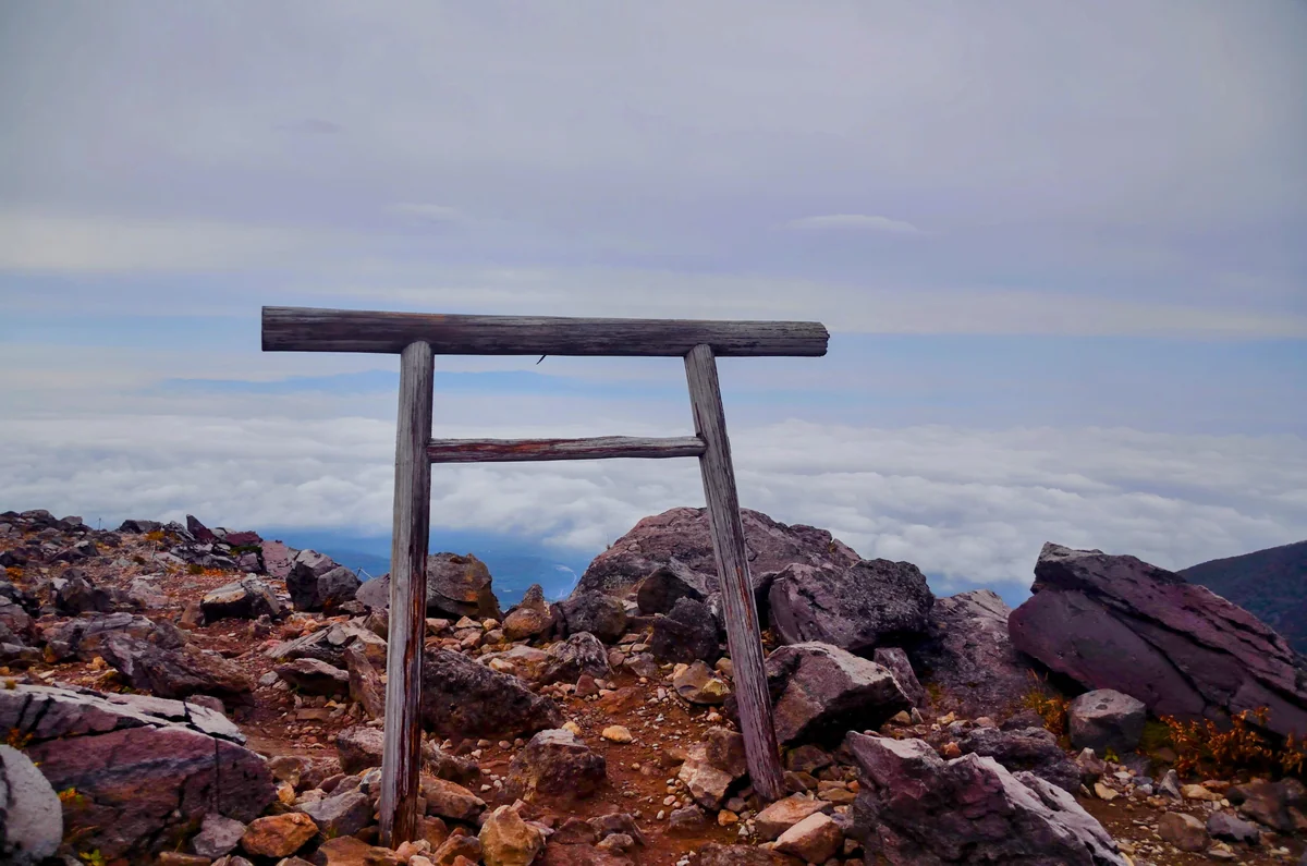 投稿写真：那須岳　天空の鳥居