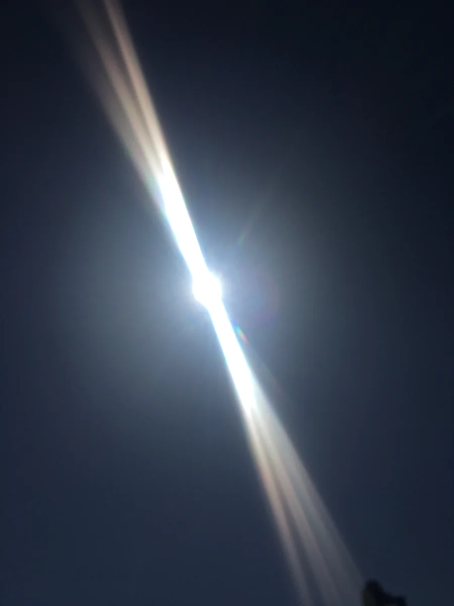 投稿写真：陽の帯