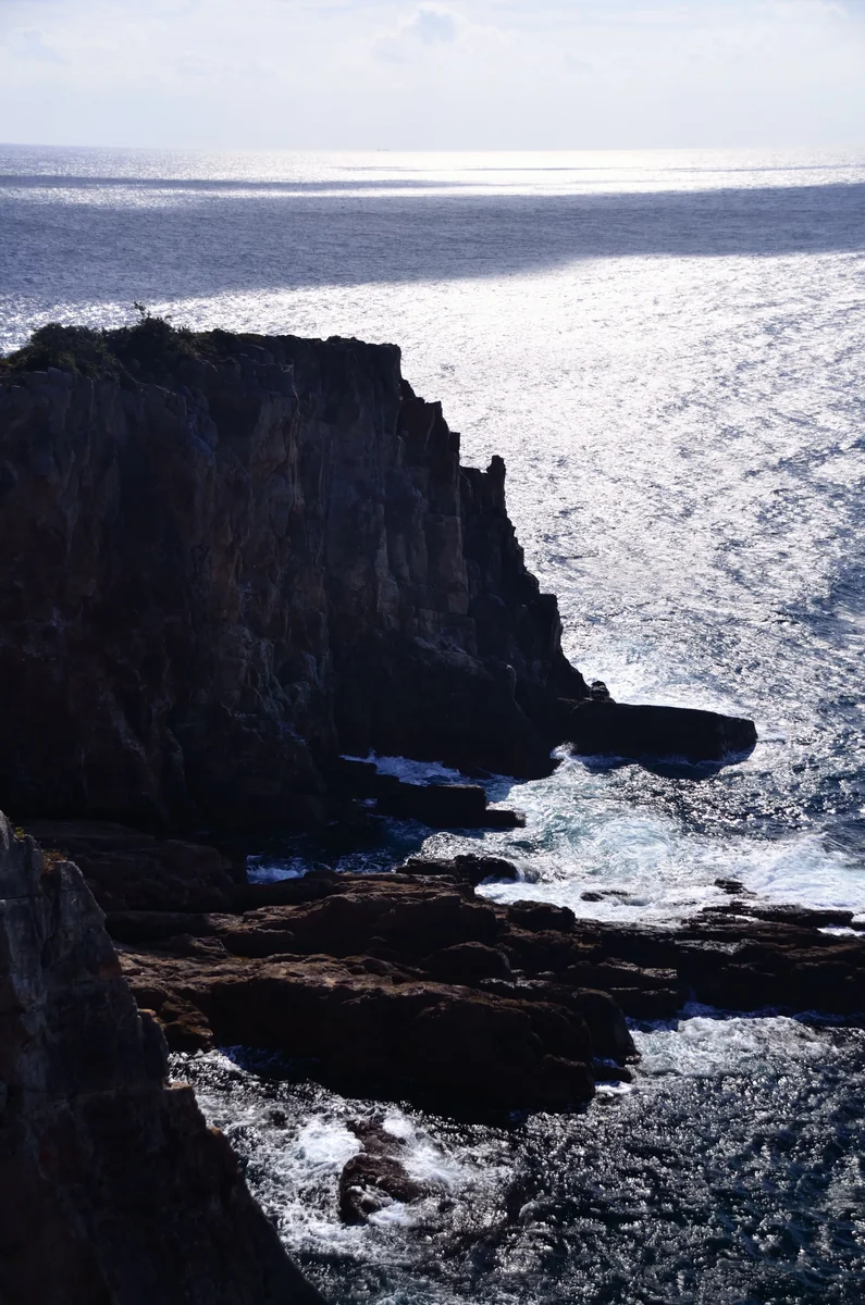 投稿写真：三段壁　光る海