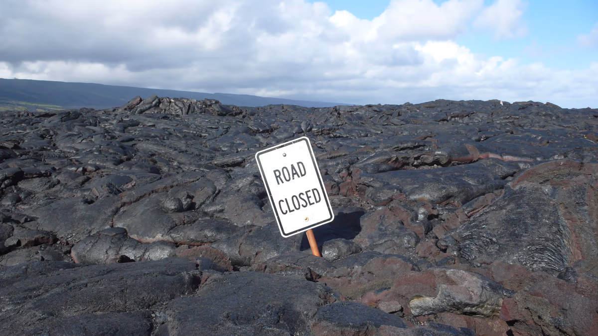 投稿写真：ROAD CLOSED