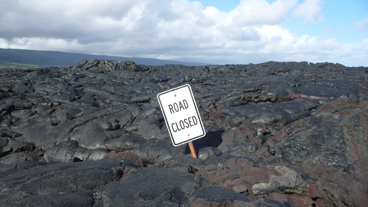 投稿写真：ROAD CLOSED