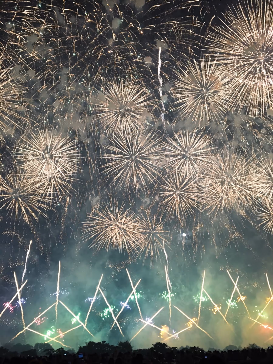 投稿写真：赤川花火