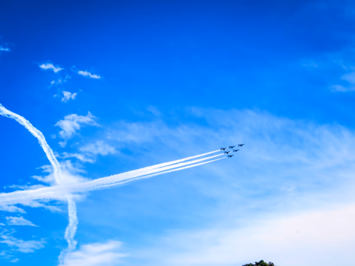 投稿写真：入間航空祭~ブルーインパルス弓矢