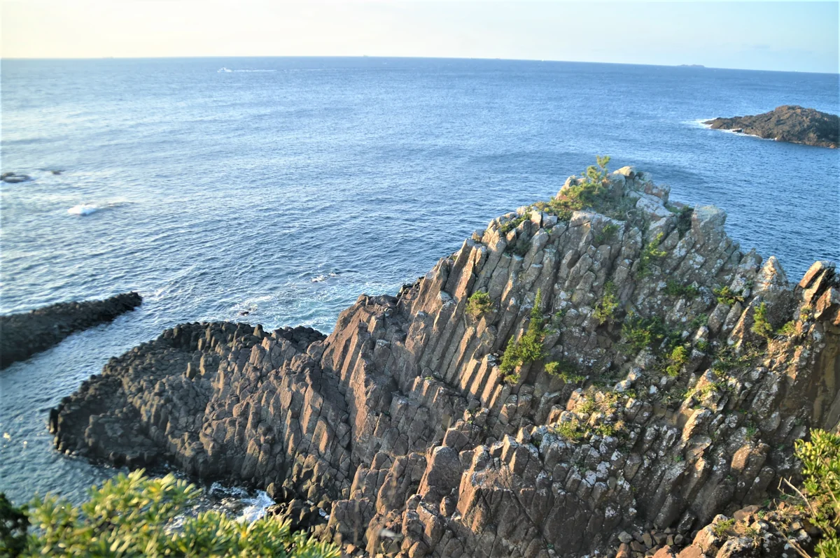 投稿写真：下田市爪木崎の柱状節理
