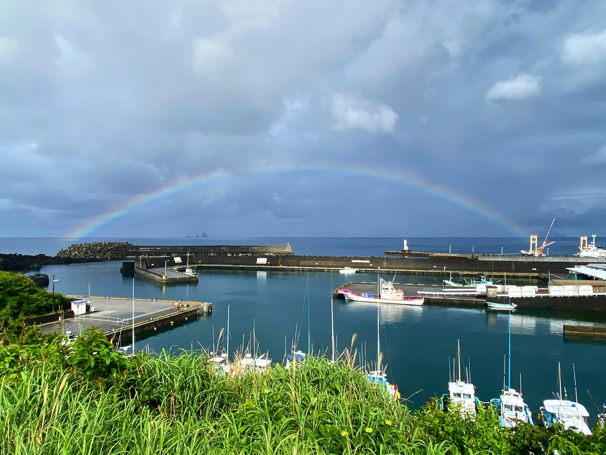 投稿写真：朝の虹