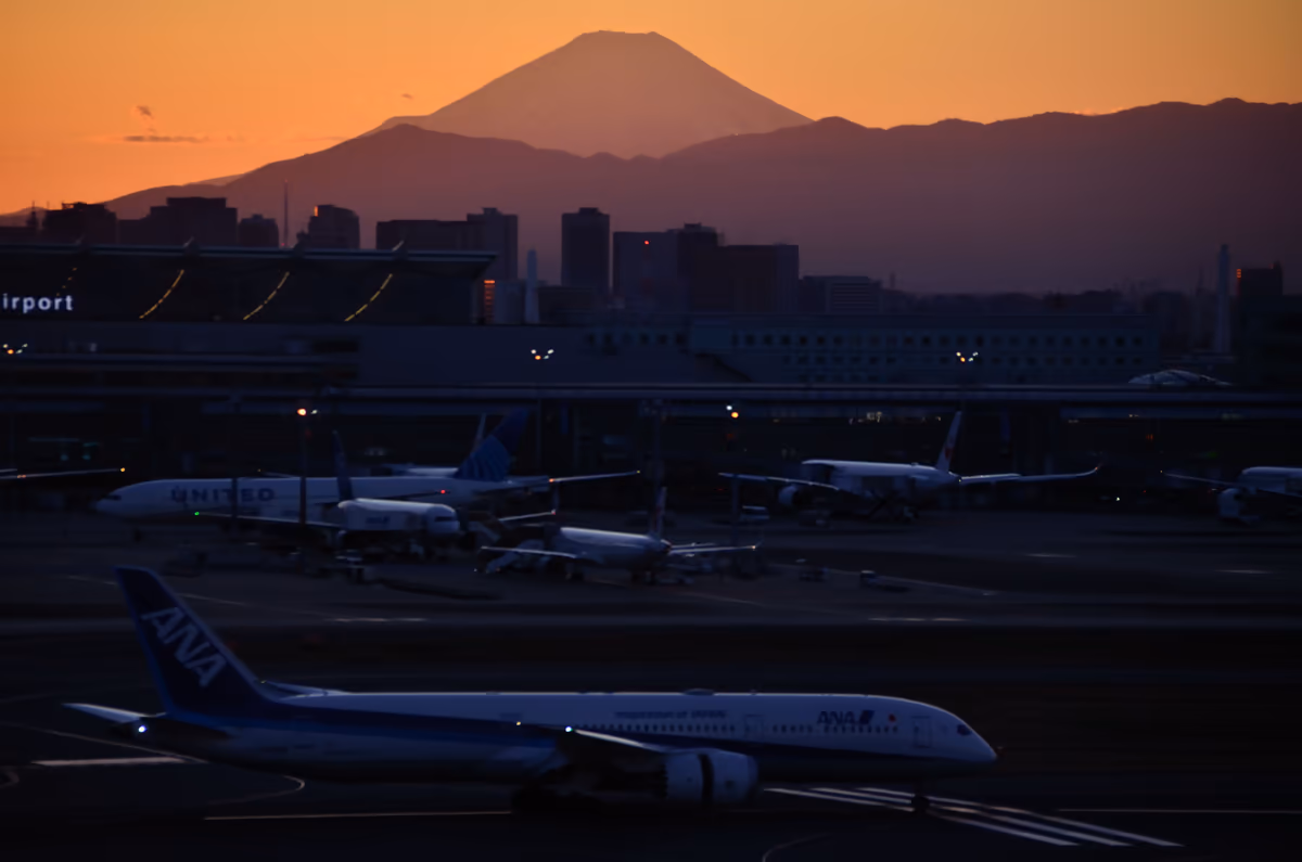 投稿写真：羽田空港　夕景