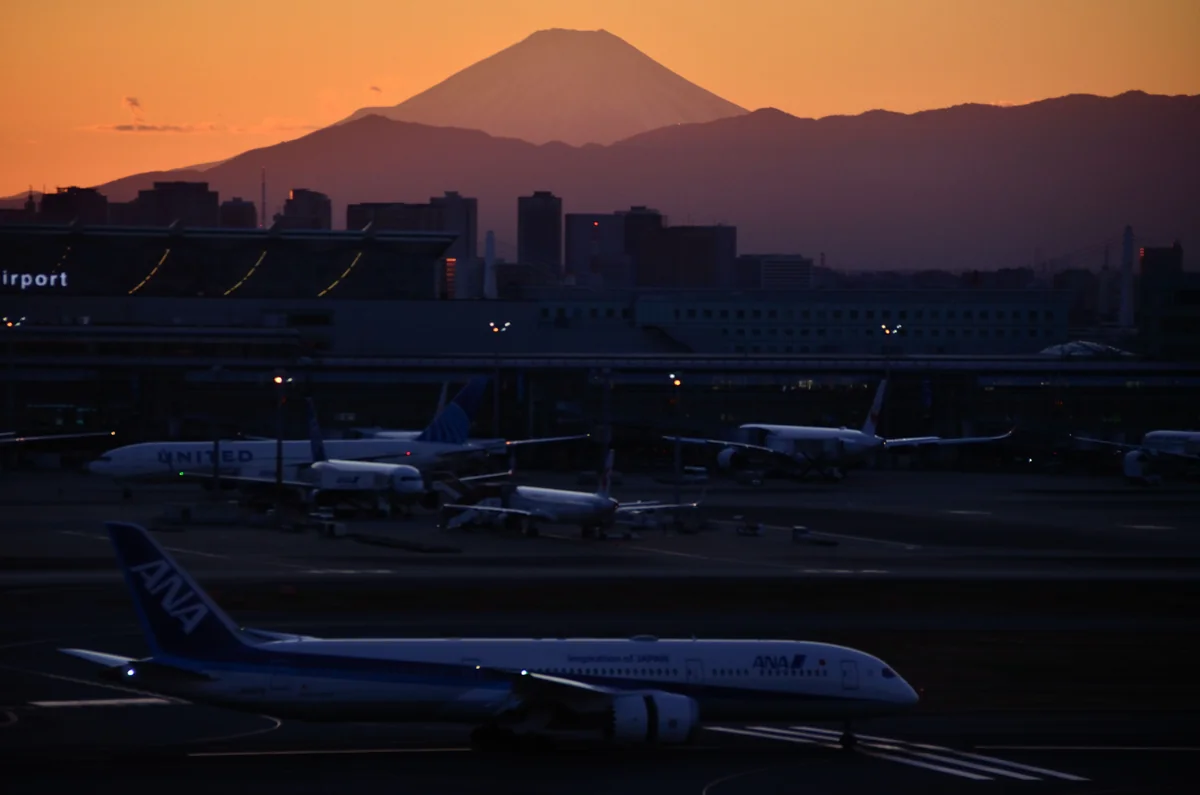 投稿写真：羽田空港　夕景