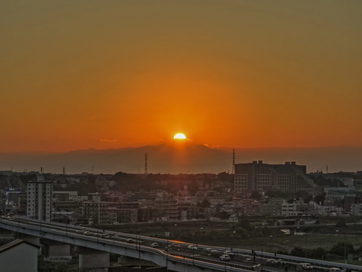 投稿写真：ダイヤモンド富士