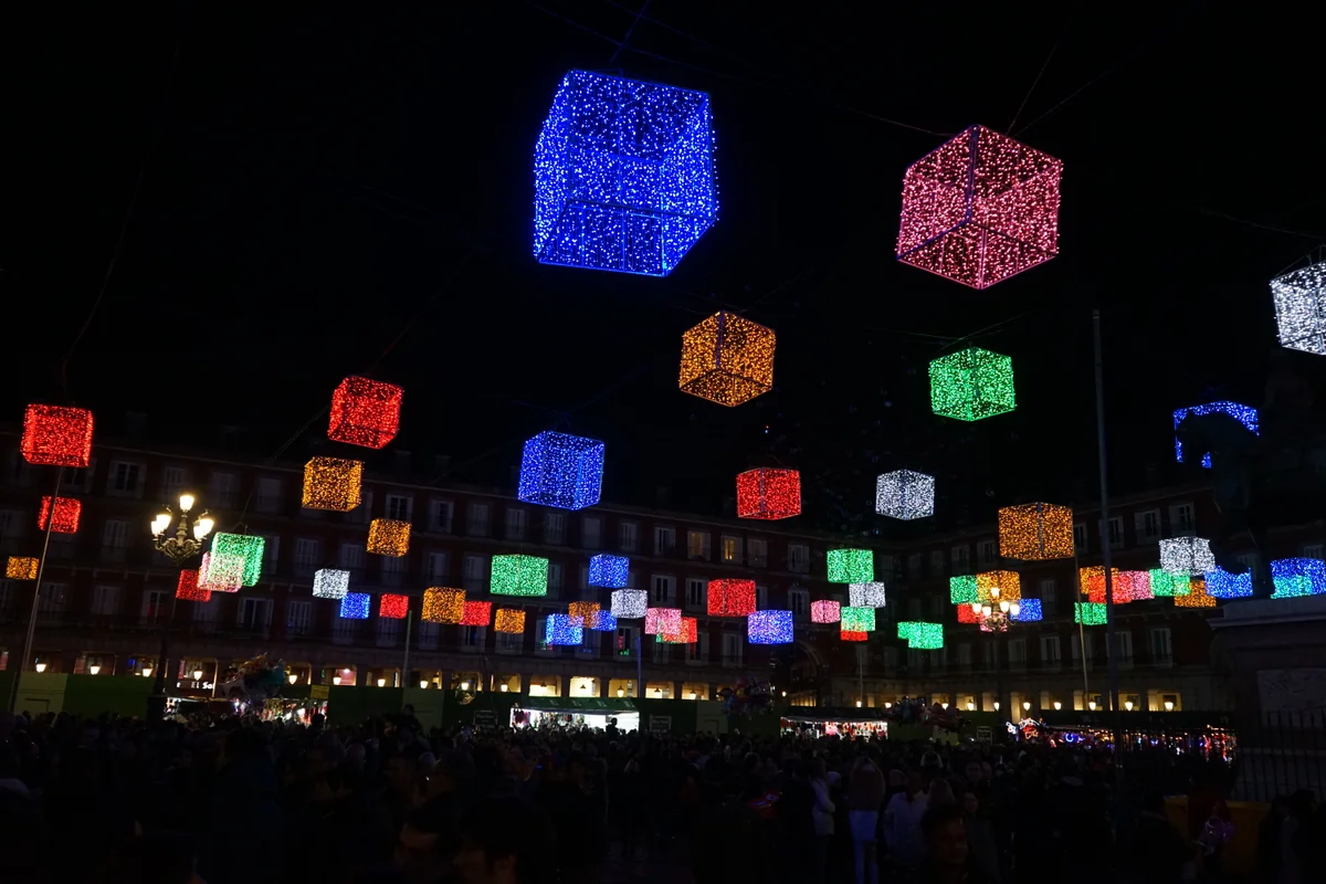 投稿写真：マドリードのクリスマス・イルミネーション