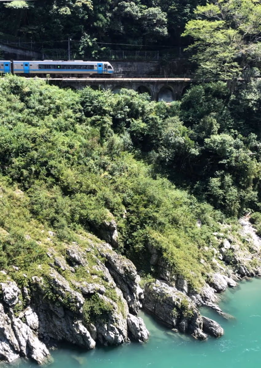 投稿写真：大歩危と土讃線