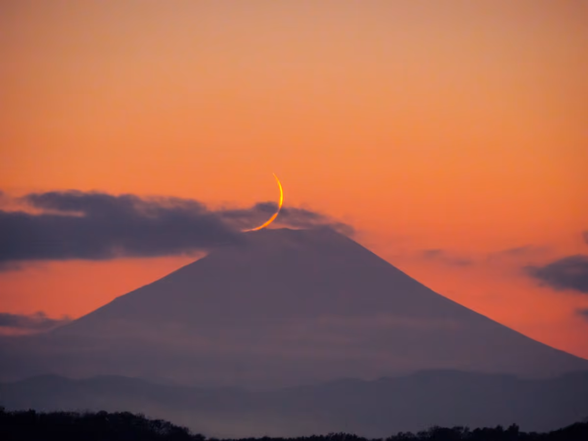投稿写真：三日月パール富士