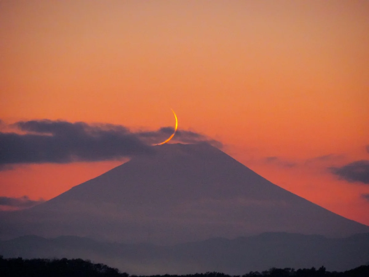 投稿写真：三日月パール富士