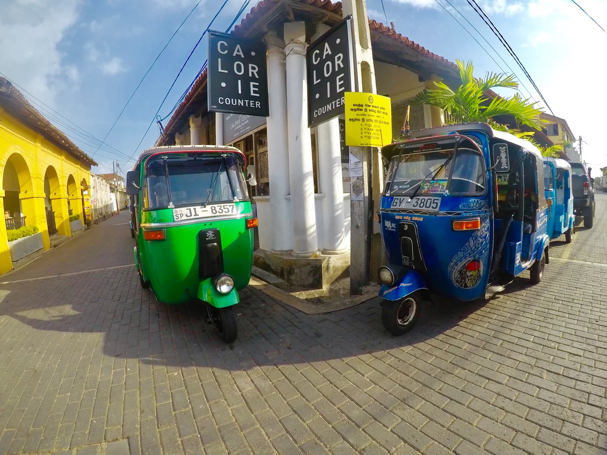 投稿写真：スリランカゴールの街並み