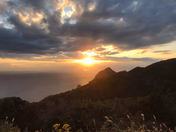 投稿：夕日ヶ丘の夕日