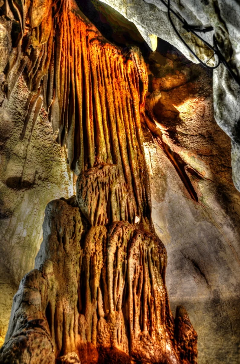 投稿写真：龍河洞鍾乳石