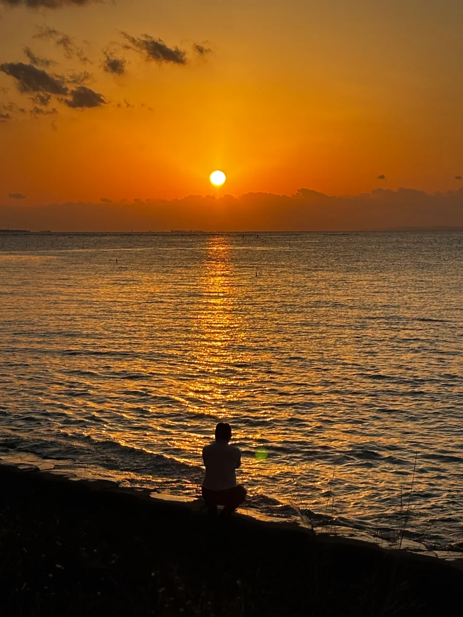 投稿写真：北谷公園サンセットビーチの夕日