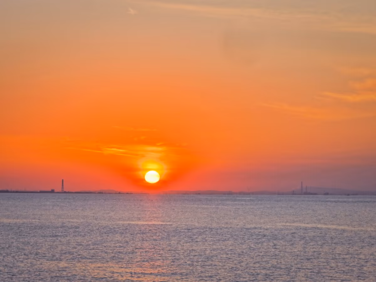 投稿写真：富山湾夕景