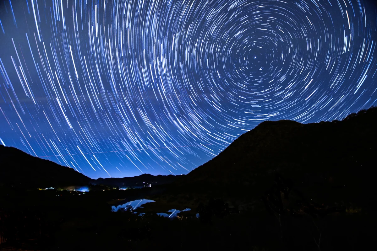 投稿写真：覚満淵の夜空