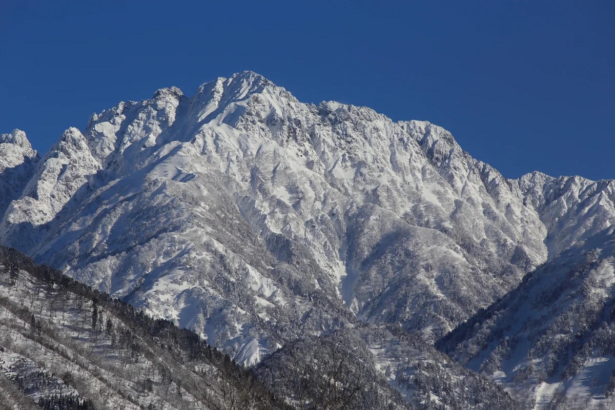 投稿写真：冠雪、剱岳