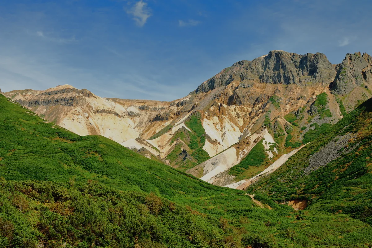 投稿写真：「秋空と上ホロカメットク山」