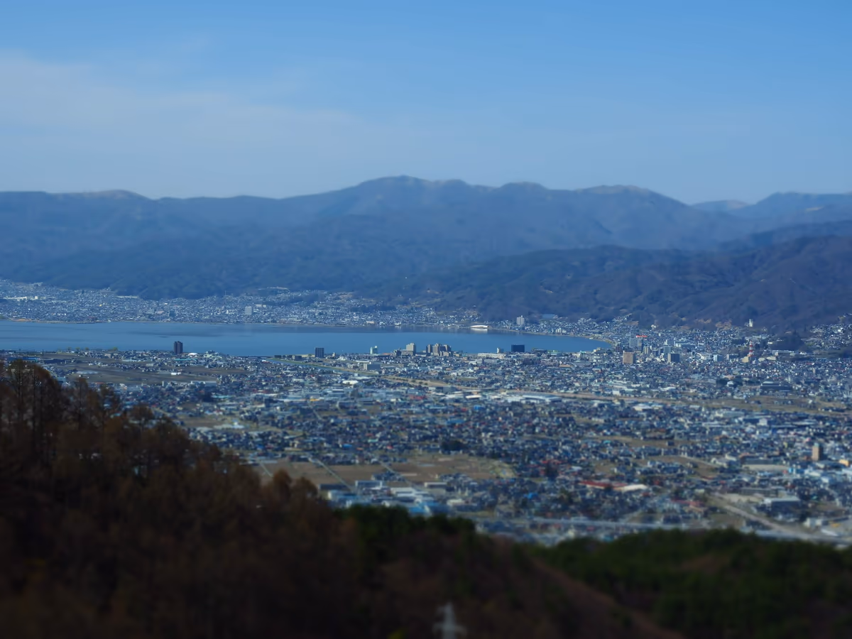 投稿写真：諏訪湖俯瞰