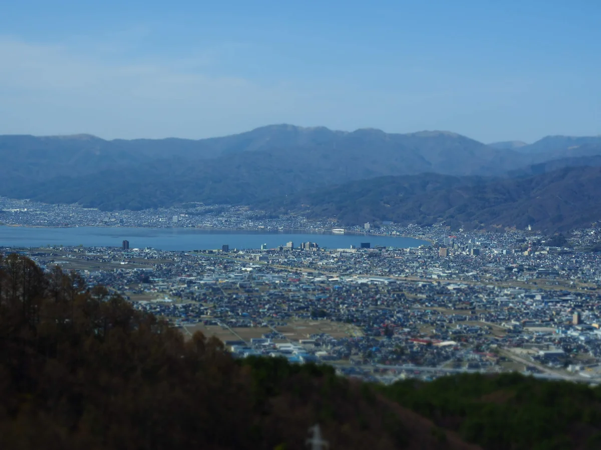 投稿写真：諏訪湖俯瞰