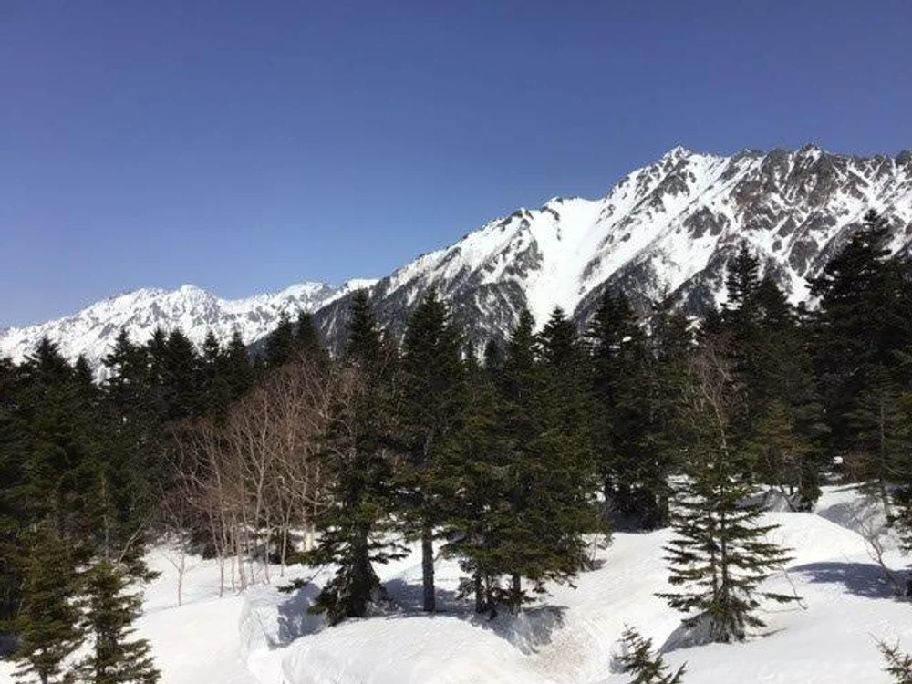 投稿写真：槍穂高連峰