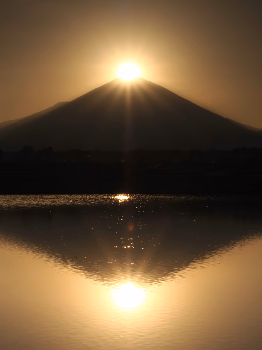 投稿写真：ダイヤモンド富士