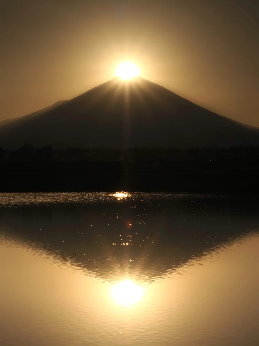 投稿写真：ダイヤモンド富士